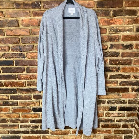 Goodfellow & Co Heathered Gray Lightweight Robe Men's Size Large/XL - Picture 1 of 7